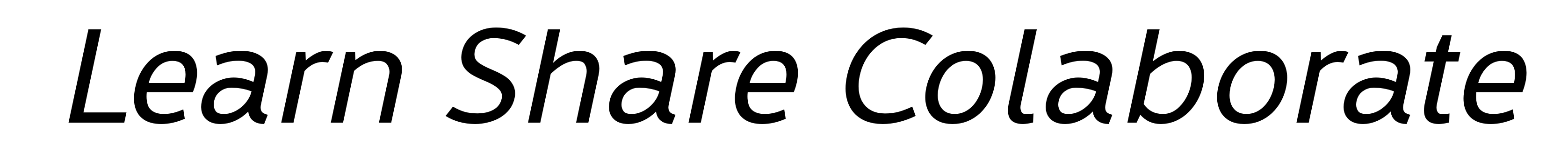 Learn Share Colaborate